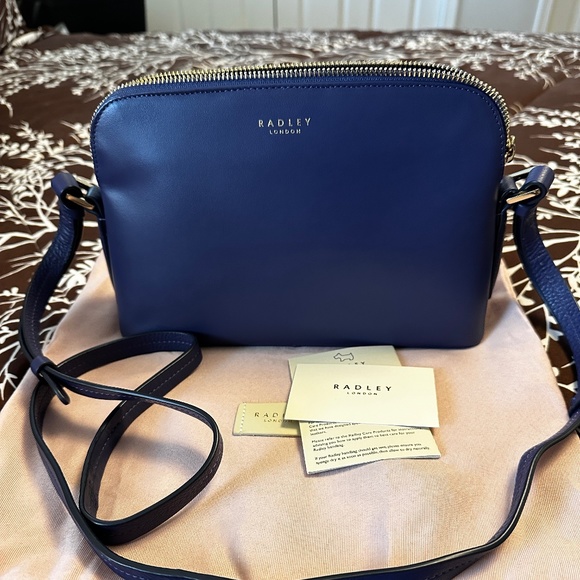RADLEY LONDON Blue Crossbody Bag - Picture 1 of 10